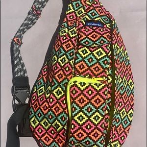NWT Kavu Bag Sling Rope Backpack Crossbody Travel